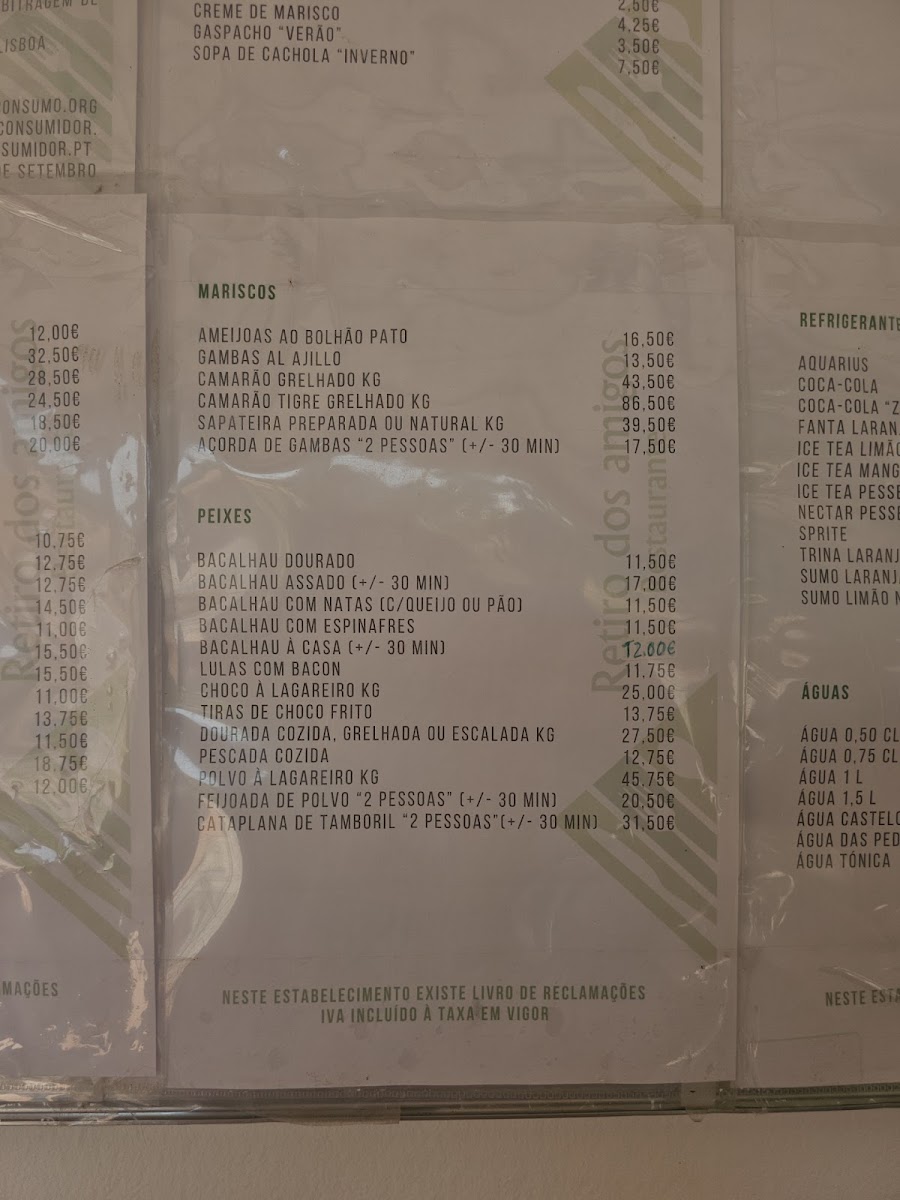 Menu Retiro Dos Amigos-7