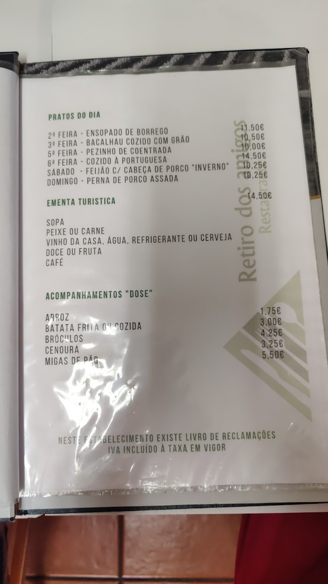 Menu Retiro Dos Amigos-8